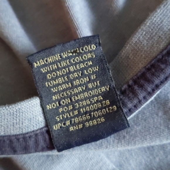 U.S. Polo Assn Long Sleeves Steel Blue Shirt . XL - Picture 7 of 7